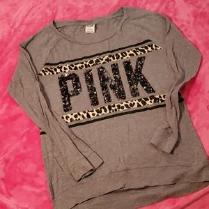 Pink long sleeve t shirt